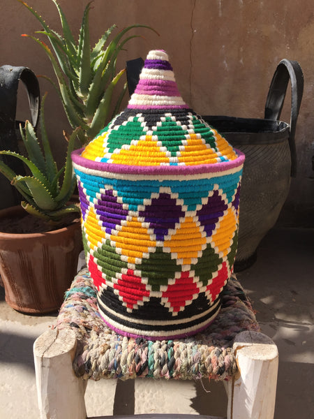 Moroccan berber basket