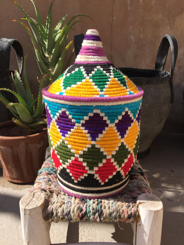 Moroccan berber basket