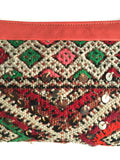 Kilim boho clutch purse handbag