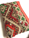 Kilim boho clutch purse handbag