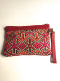 Kilim boho clutch purse handbag