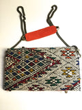 Kilim boho clutch purse handbag