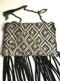 Kilim boho clutch purse handbag