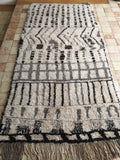 Moroccan AZILAL rug AZ211 - 246 x 118 cm / 8' x 3'9"