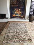 Vintage Moroccan Azilal rug