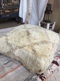 Moroccan vintage Beni Ouarain pouf