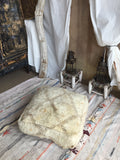 Moroccan vintage Beni Ouarain pouf