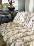 Vintage handira wedding blanket