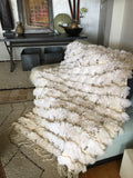 Vintage handira wedding blanket