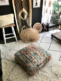 Moroccan vintage Beni Mguild POUF 113