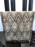 Vintage Beni Ouarain rug