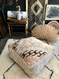 Moroccan vintage Beni Mguild POUF 116